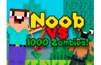 Play Noob Vs 1000 Zombies! now!