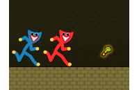 Play Red and Blue Stickman Huggy now!