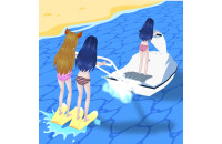 Play Girl Surfer 3D now!