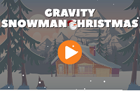 Play Gravity Snowman Christmas now!