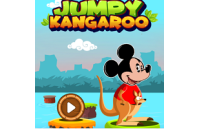 Play Micky Mouse Kangaro Jump Game now!