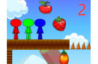 Play Stickman Bros In Fruit Island 2 now!