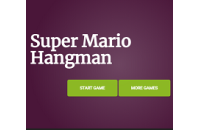 Play Super Mario Hangman now!